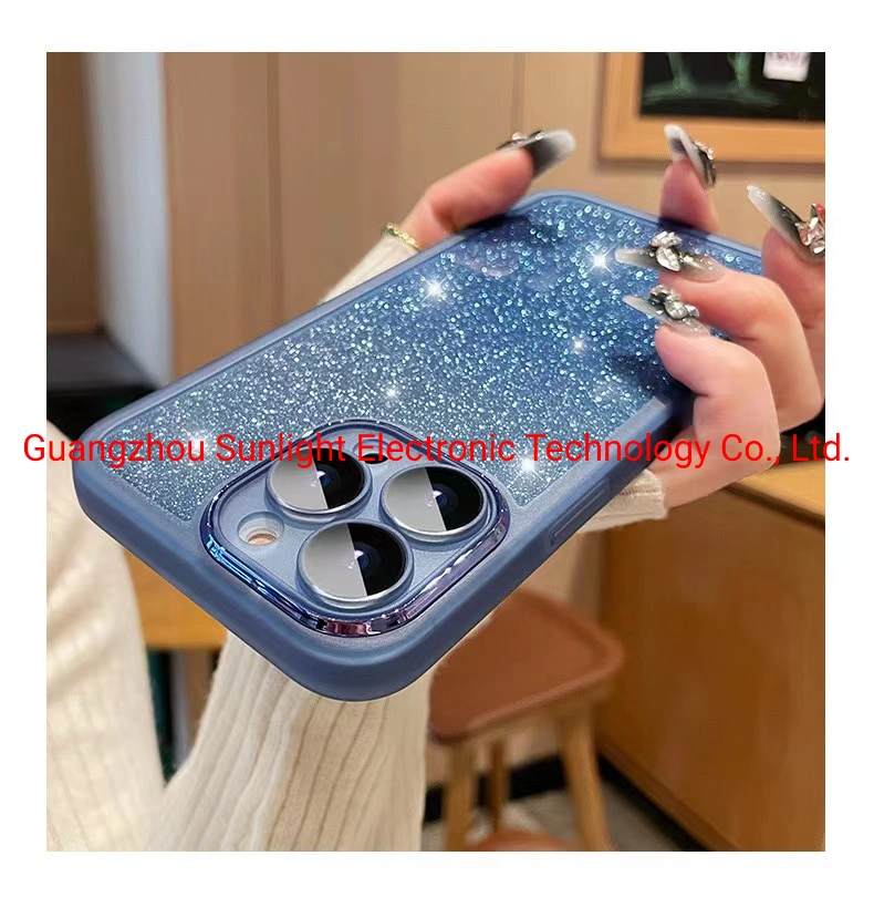 2023 New Mobile Phone Silicone Case with Glass Camera Protector for iPhone11/11 PRO/12/13/14/14 PRO