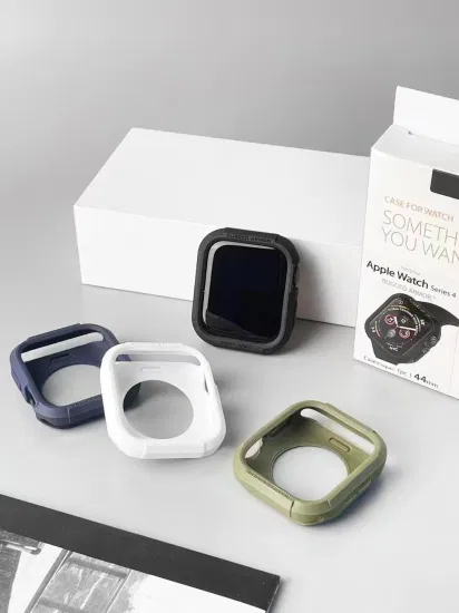 高級完全保護スマートウォッチ 6 44 ミリメートルケース Apple Watch プロテクター Iwaatch 6 ソフト TPU 時計カバーと小売パッケージ